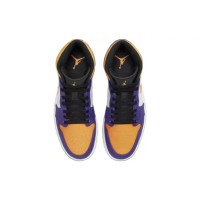 Jordan 1 Mid DQ8426-517 кроссовки оригинал высокие кожаные 