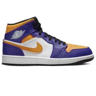Jordan 1 Mid DQ8426-517 кроссовки оригинал высокие кожаные 