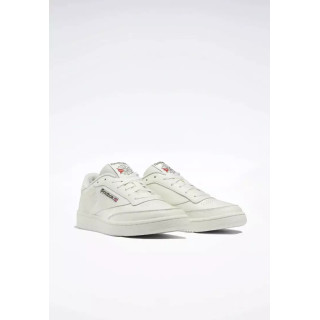 Reebok Club C 85 100024894 белые кожаные кроссовки 