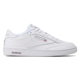 Reebok Club C 85 AR0455 белые кожаные кроссовки 