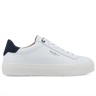 Pepe Jeans Yogi Original 23 PMS30930 белые кожаные кеды