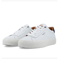 Pepe Jeans Yogi Original 23 PMS30930 белые кожаные кеды