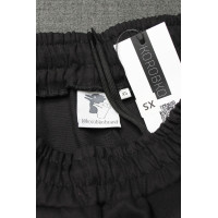 Котоновый унисекс черный Casual костюм штаны широкие + куртка рубашка Korobko
