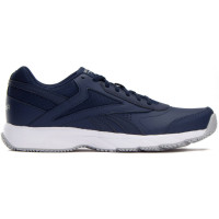 Reebok Work N Cushion 4.0 GW9688 синие кожаные кроссовки