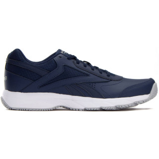 Reebok Work N Cushion 4.0 GW9688 синие кожаные кроссовки