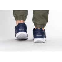 Reebok Work N Cushion 4.0 GW9688 синие кожаные кроссовки