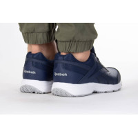 Reebok Work N Cushion 4.0 GW9688 синие кожаные кроссовки