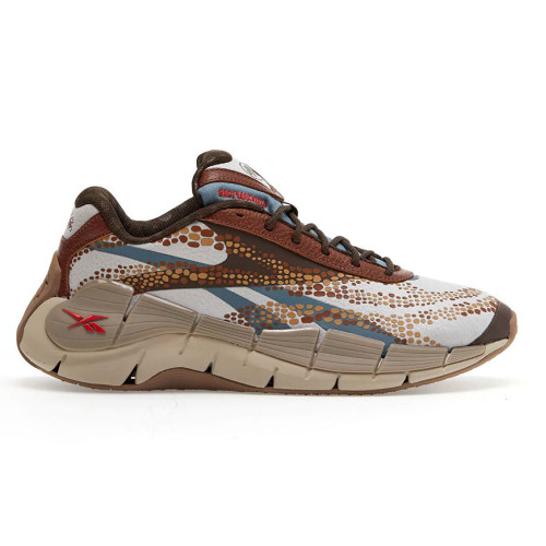 Reebok Zig Kinetica 2.5 × Jurassic World HQ6263 мужские кожаные кроссовки