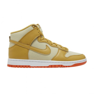 Nike Dunk High Retro DV7215-700 кроссовки оригинал высокие желтые