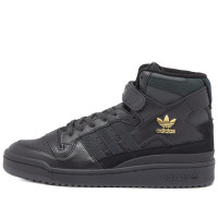 Adidas Forum 84 High ID7315 черные кроссовки хайтопы