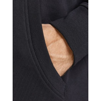 Мужское черное худи Jack & Jones JJBRAT SWEAT Hoodie Black