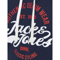 Мужское худи Jack & Jones JJBRAT темно синий