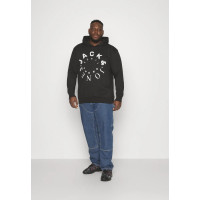 Мужское черное худи Jack & Jones JJWARRIOR 