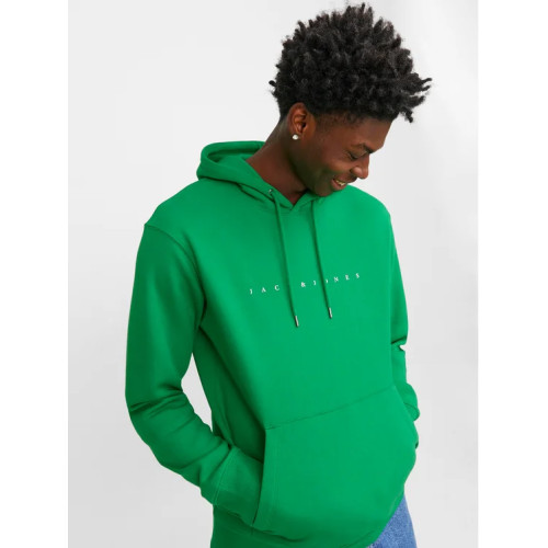 Мужское яркое зеленое худи Jack & Jones JJSTAR
