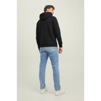 Мужское черное худи Jack & Jones JJLOCK 