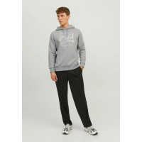 Мужское серое худи Jack & Jones 12246425 alloy