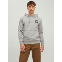 Мужское серое худи Jack & Jones JJLOCK