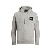 Мужское серое худи Jack & Jones JJLOCK