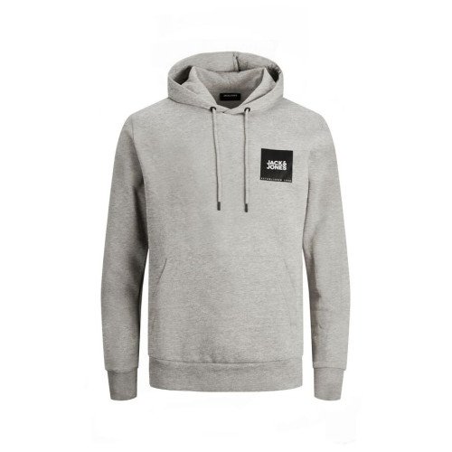 Мужское серое худи Jack & Jones JJLOCK