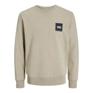 Мужской свитшот трикотажный Jack & Jones Beige JJLOCK 