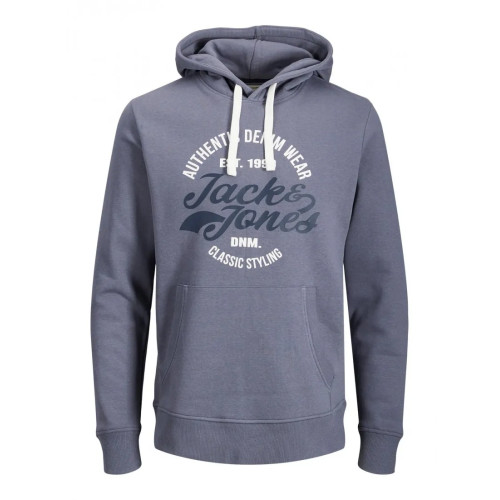 Мужское худи Jack & Jones JJBRAT серое