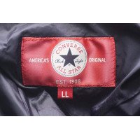 Мужская короткая куртка Converse микропуховик черный