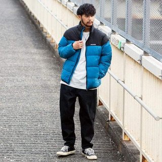 Микропуховик короткий мужской Converse куртка яркая