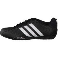 Adidas Goodyear Street 012043 кожаные черные кроссовки 