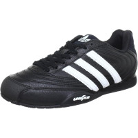 Adidas Goodyear Street 012043 кожаные черные кроссовки 