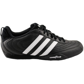 Adidas Goodyear Street 012043 кожаные черные кроссовки 