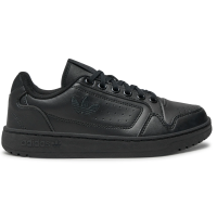 Adidas NY 90 JI1897 кожаные черные кроссовки 