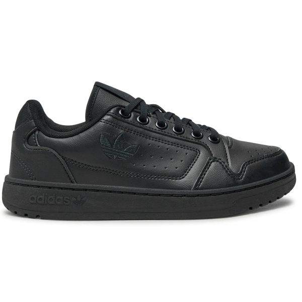 Adidas NY 90 JI1897 кожаные черные кроссовки 