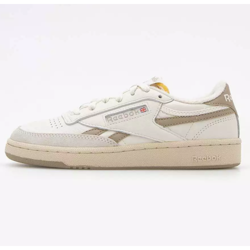 Reebok Club C Revenge Vintage 100034035 молочные кожаные кроссовки 