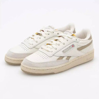 Reebok Club C Revenge Vintage 100034035 молочные кожаные кроссовки 