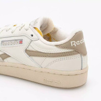 Reebok Club C Revenge Vintage 100034035 молочные кожаные кроссовки 