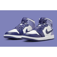 Air Jordan 1 Mid DQ8426-515 кроссовки оригинал высокие кожаные 