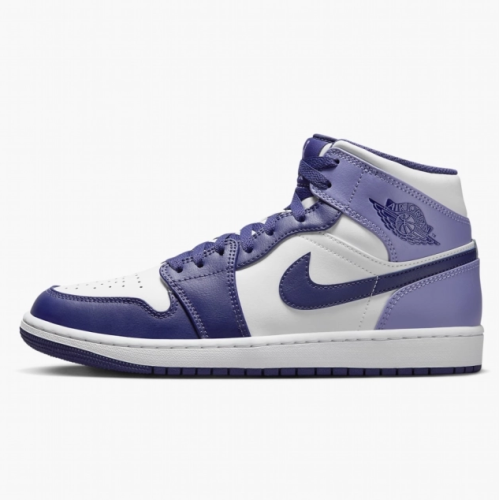 Air Jordan 1 Mid DQ8426-515 кроссовки оригинал высокие кожаные 