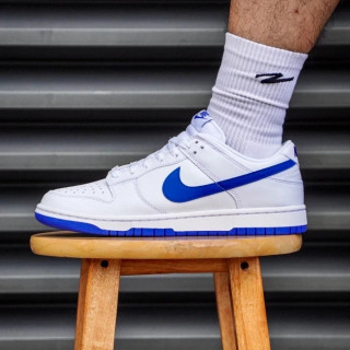 Nike Dunk Low Retro DV0831-104 кроссовки кожаные белые