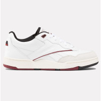 Reebok BB 4000 II 100205049 белые кожаные кроссовки 