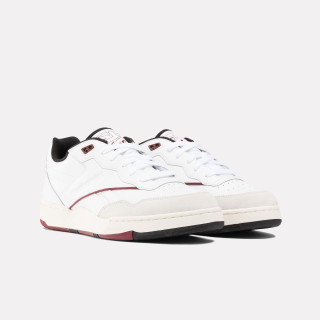 Reebok BB 4000 II 100205049 белые кожаные кроссовки 