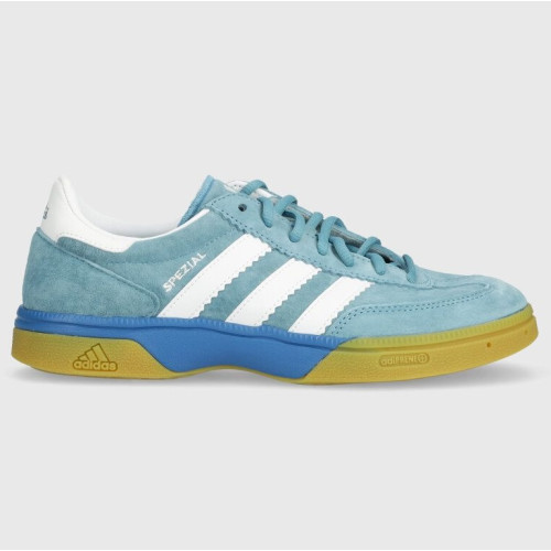 Adidas Handball Spezial M18444 кожаные голубые кроссовки 