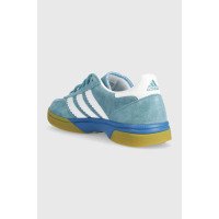 Adidas Handball Spezial M18444 кожаные голубые кроссовки 