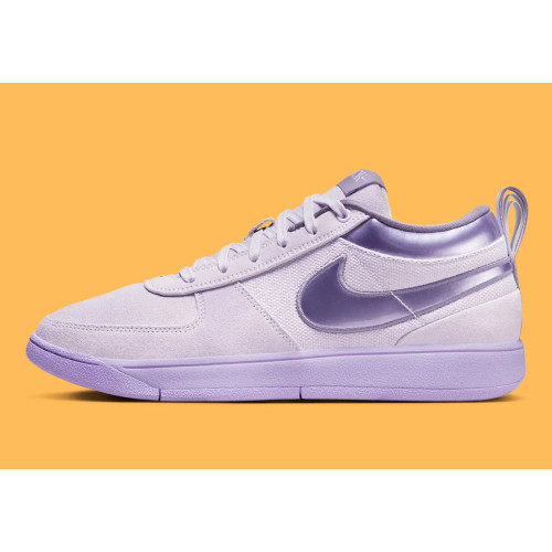 Nike Book 1 Violet FJ4249-500 кожаные баскетбольные кроссовки