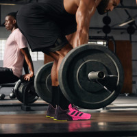 Adidas Dropset 3 Trainer JI2074 мужские кроссовки кросфит розовые