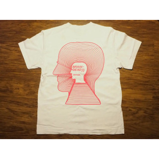 Brain Dead x Dover Street Market Мужская белая футболка оригинал