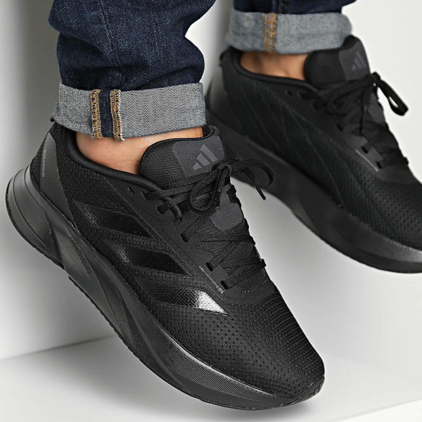 Adidas Duramo Sl IE7261 черные мужские беговые кроссовки