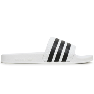Adidas Adilette 280648 белые тапочки слайдеры