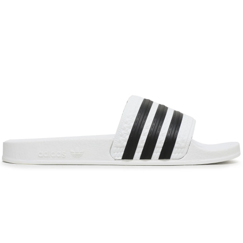 Adidas Adilette 280648 белые тапочки слайдеры