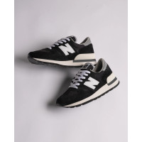 New Balance M990BK1 (Made in USA) черные кроссовки оригинал 