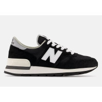 New Balance M990BK1 (Made in USA) черные кроссовки оригинал 